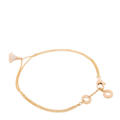 Bulgari 18K Rose Gold Diamond Divas' Dream Bracelet SM 2 of 7