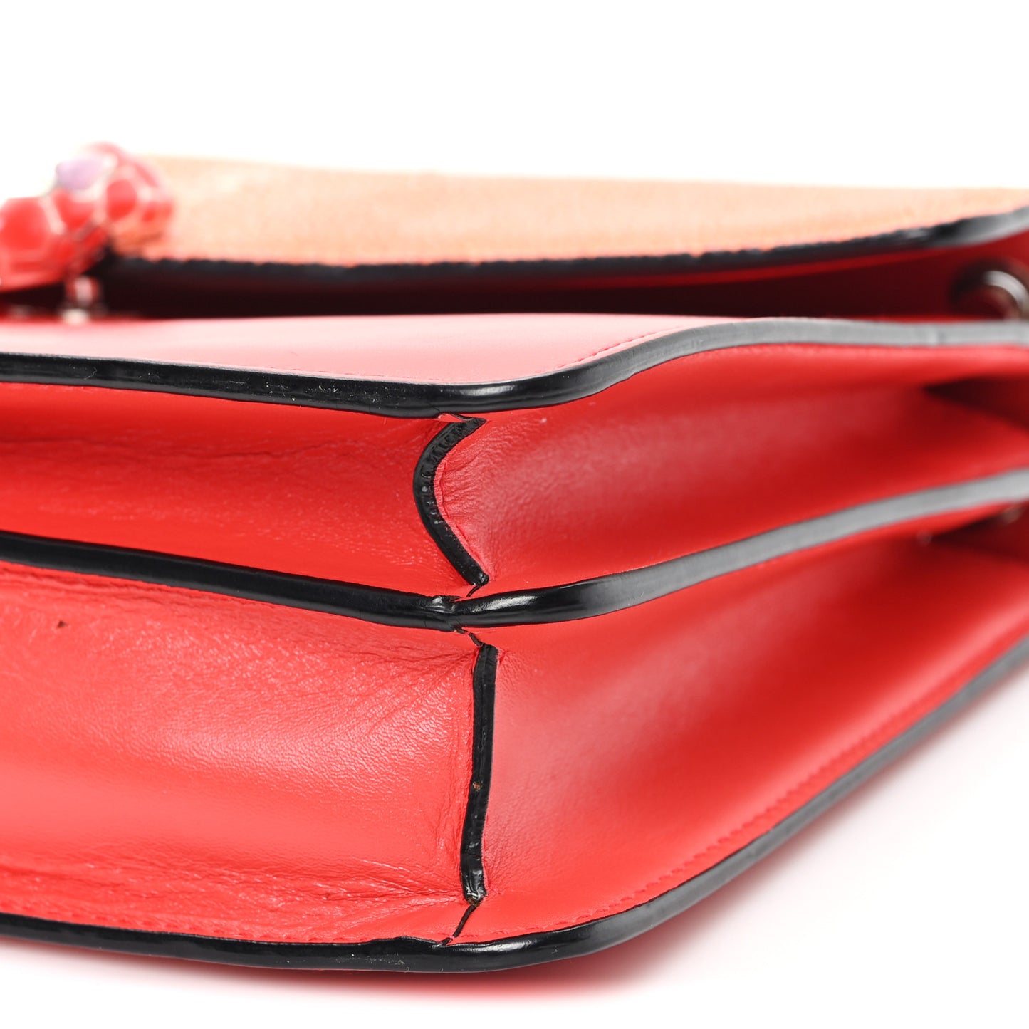 Galuchat Calfskin Serpenti Forever Crossbody Bag Orange