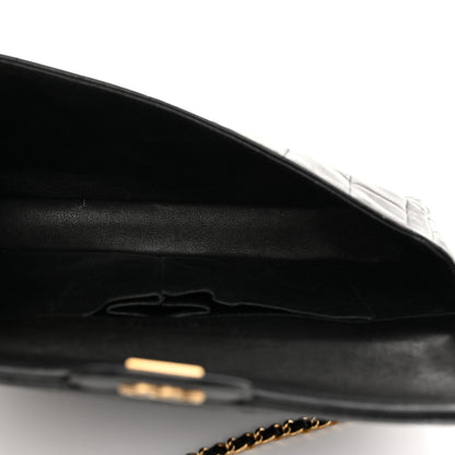 Chanel Lambskin East West Chocolate Bar Flap Black 5 of 10