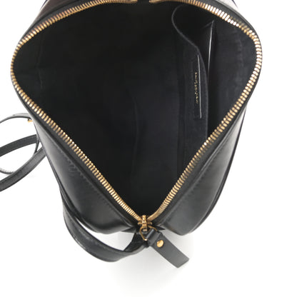 Saint Laurent Calfskin Matelasse Monogram Lou Camera Bag Black 5 of 10