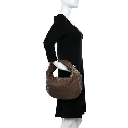 Bottega Veneta Nappa Intrecciato Teen Jodie Dark Taupe 2 of 10
