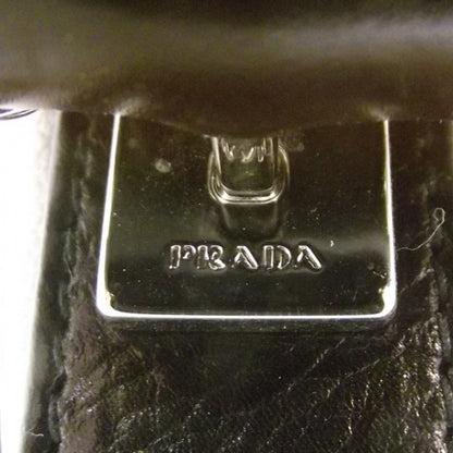 Prada Nappa Studded Trunk Bag Talco Black 14 of 16