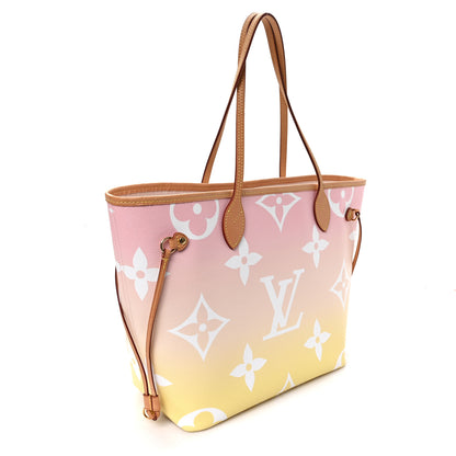 Louis Vuitton Monogram Giant By The Pool Neverfull MM Light Pink 3 of 9