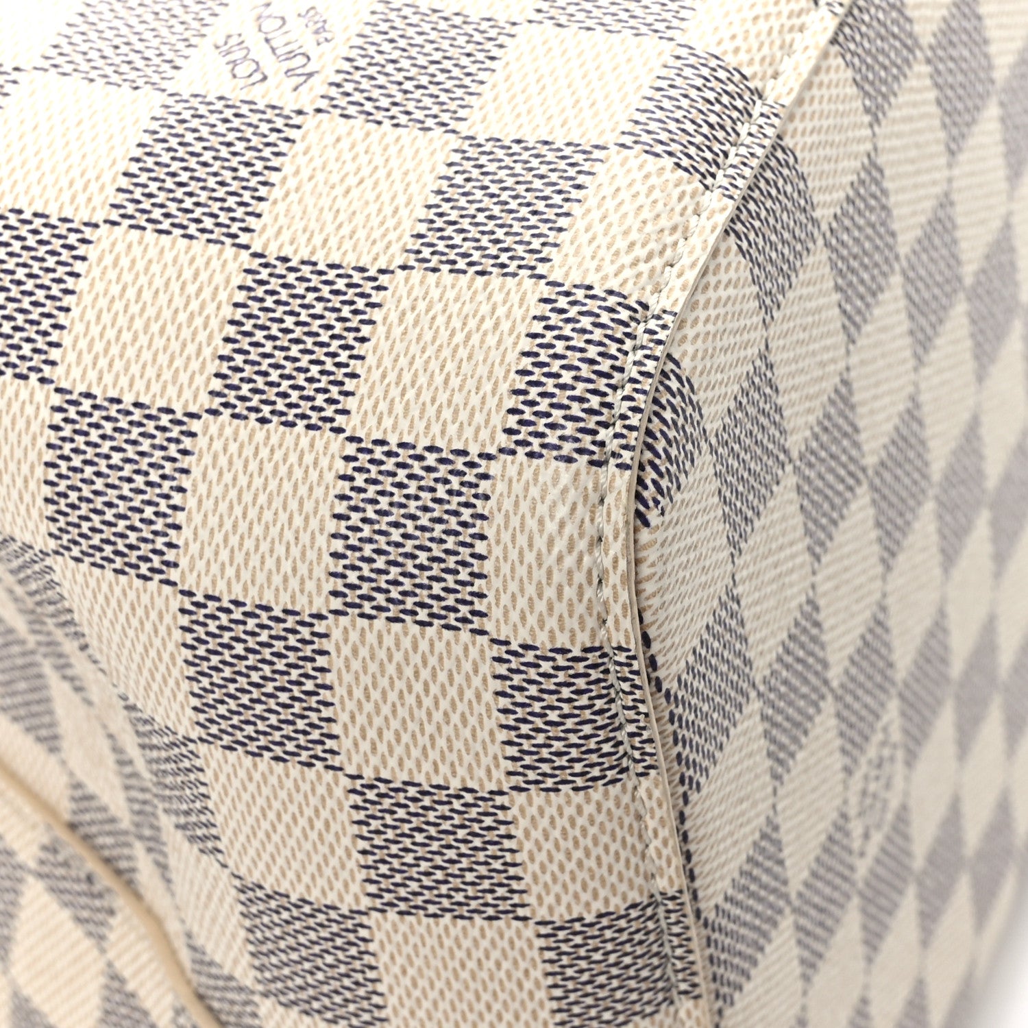 Louis Vuitton Damier Azur Braided Neonoe MM Peach Cream 10 of 11