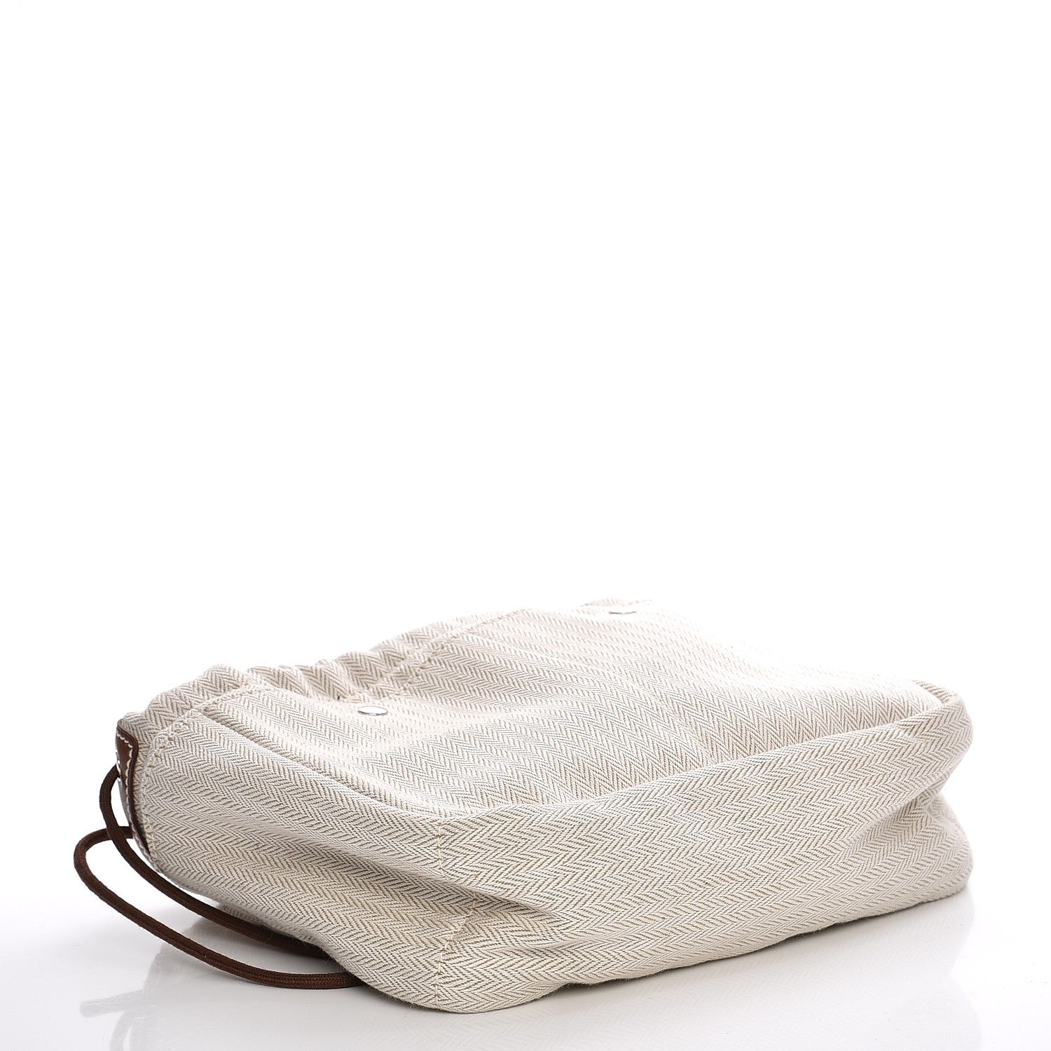 Hermes Canvas Barenia Fourbi 20 PM Pouch Naturel Fauve 4 of 6