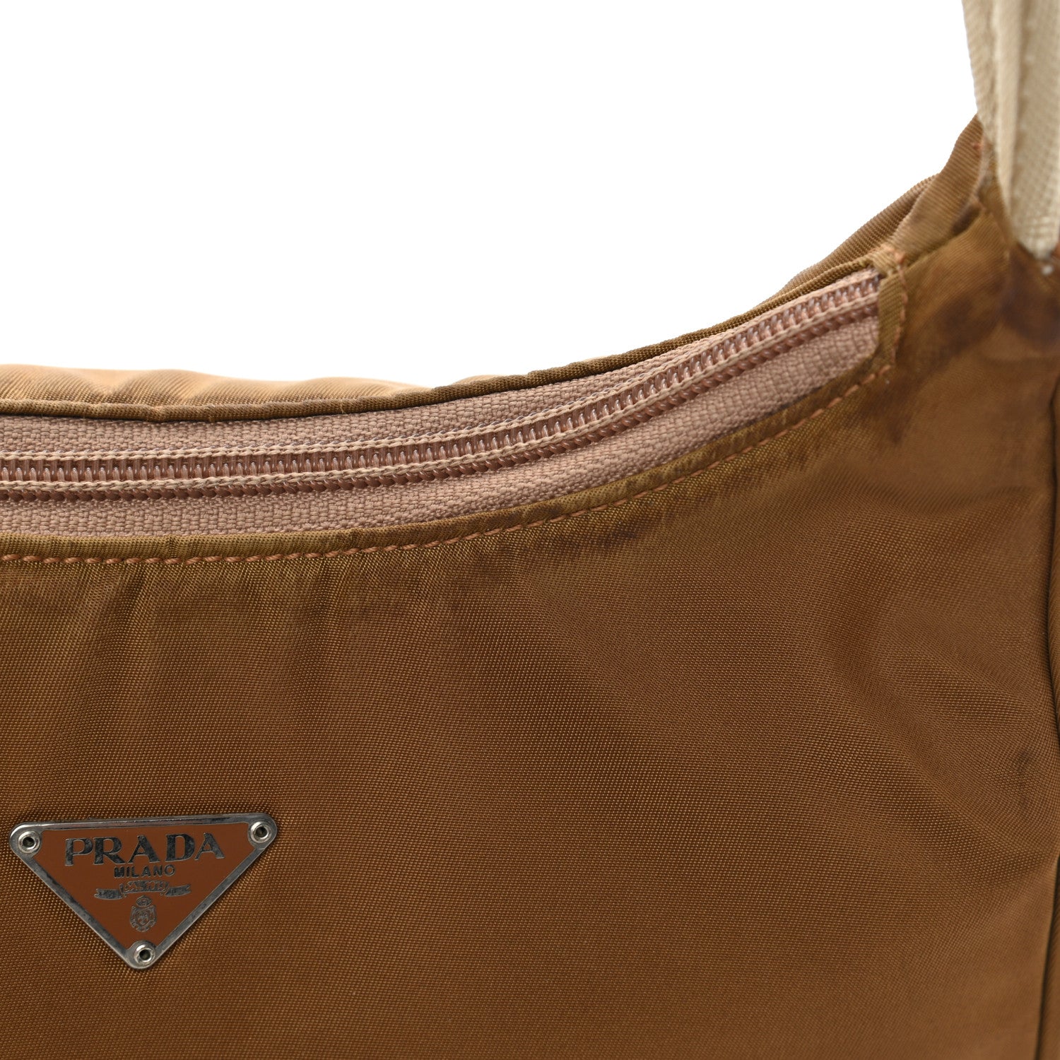 Prada Tessuto Nylon Sport Mini Shoulder Bag Nocciola 12 of 17