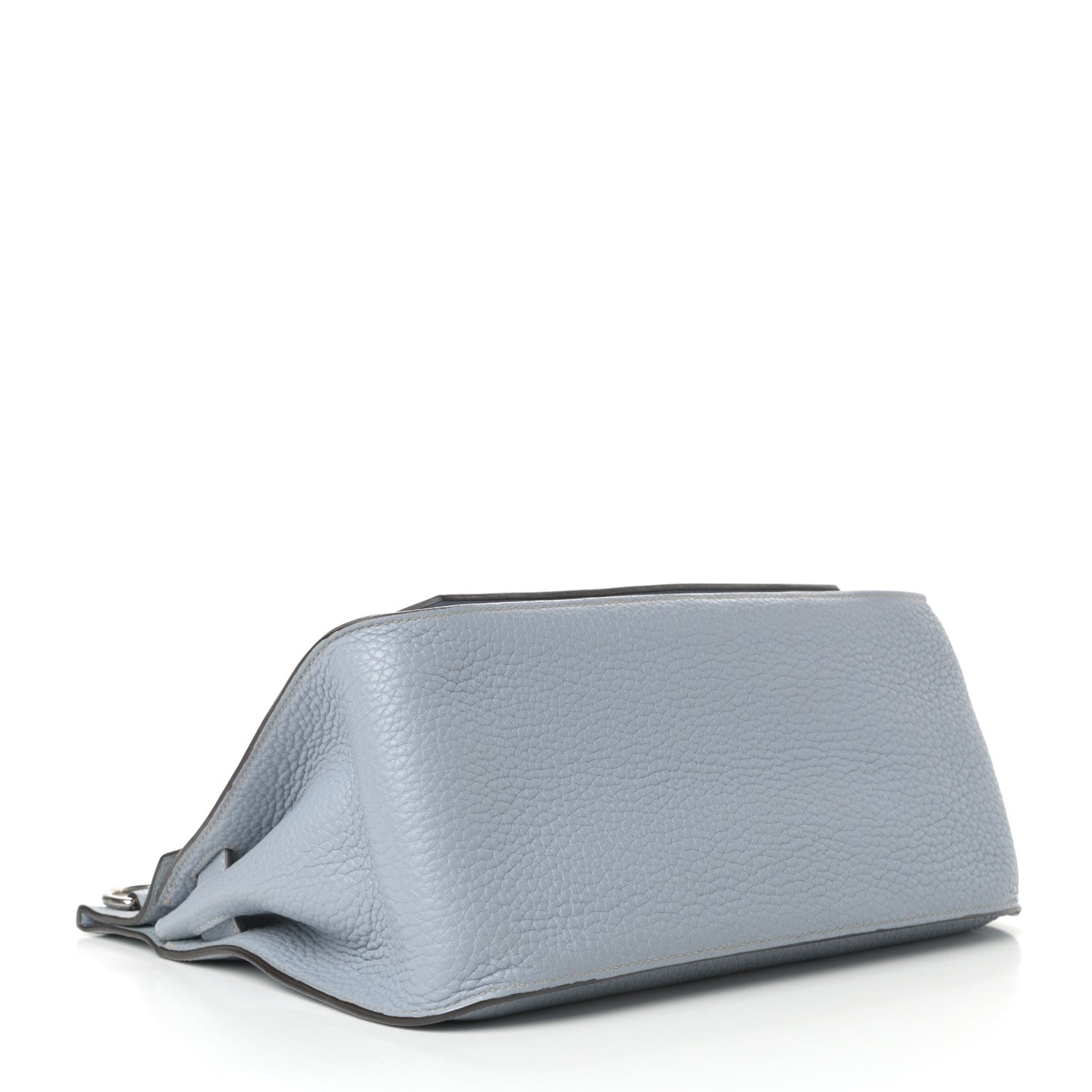Hermes Taurillon Clemence Jypsiere 28 Bleu Lin 4 of 9