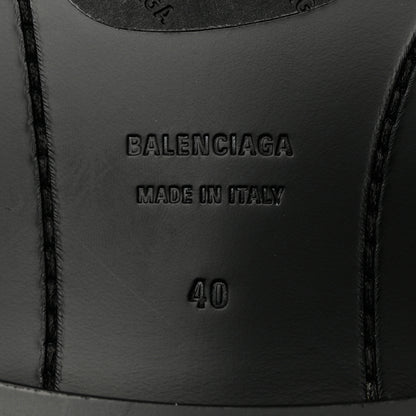 Balenciaga Calfskin Soft Rim Ankle Booties 40 Black 8 of 11