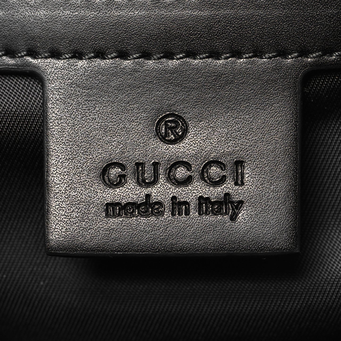 Soft GG Supreme Monogram Web Vertical Tote Black