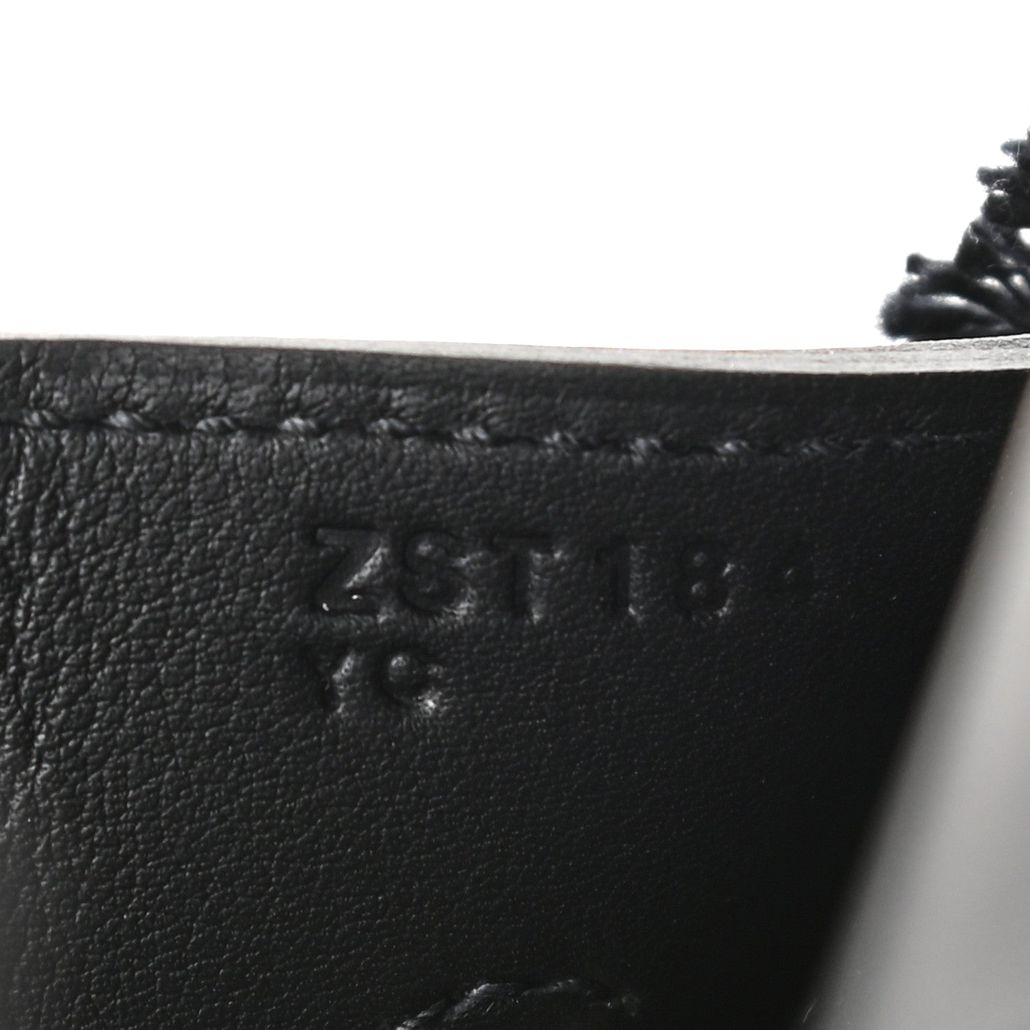 Hermes Swift Twill H Fray Fray Birkin 35 Black Ecru 7 of 11