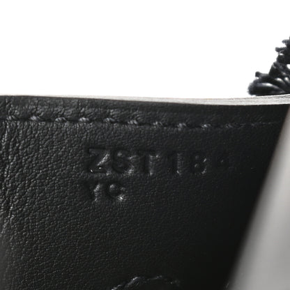 Hermes Swift Twill H Fray Fray Birkin 35 Black Ecru 7 of 11