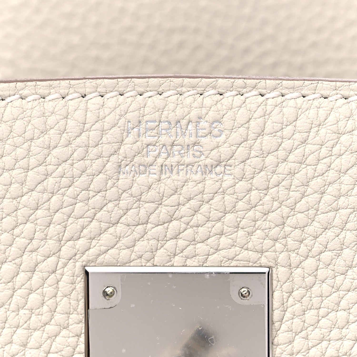 Hermes Togo Birkin 30 Craie 6 of 10