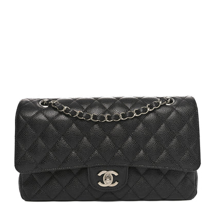 Chanel Caviar Quilted Medium Double Flap Black 1 of 11