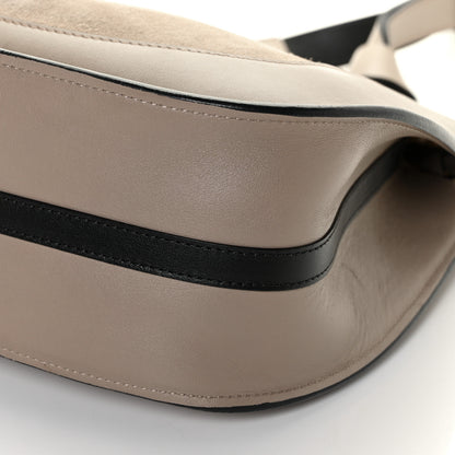 Chloe Grained Calfskin Small Hayley Hobo Motty Grey 8 of 10