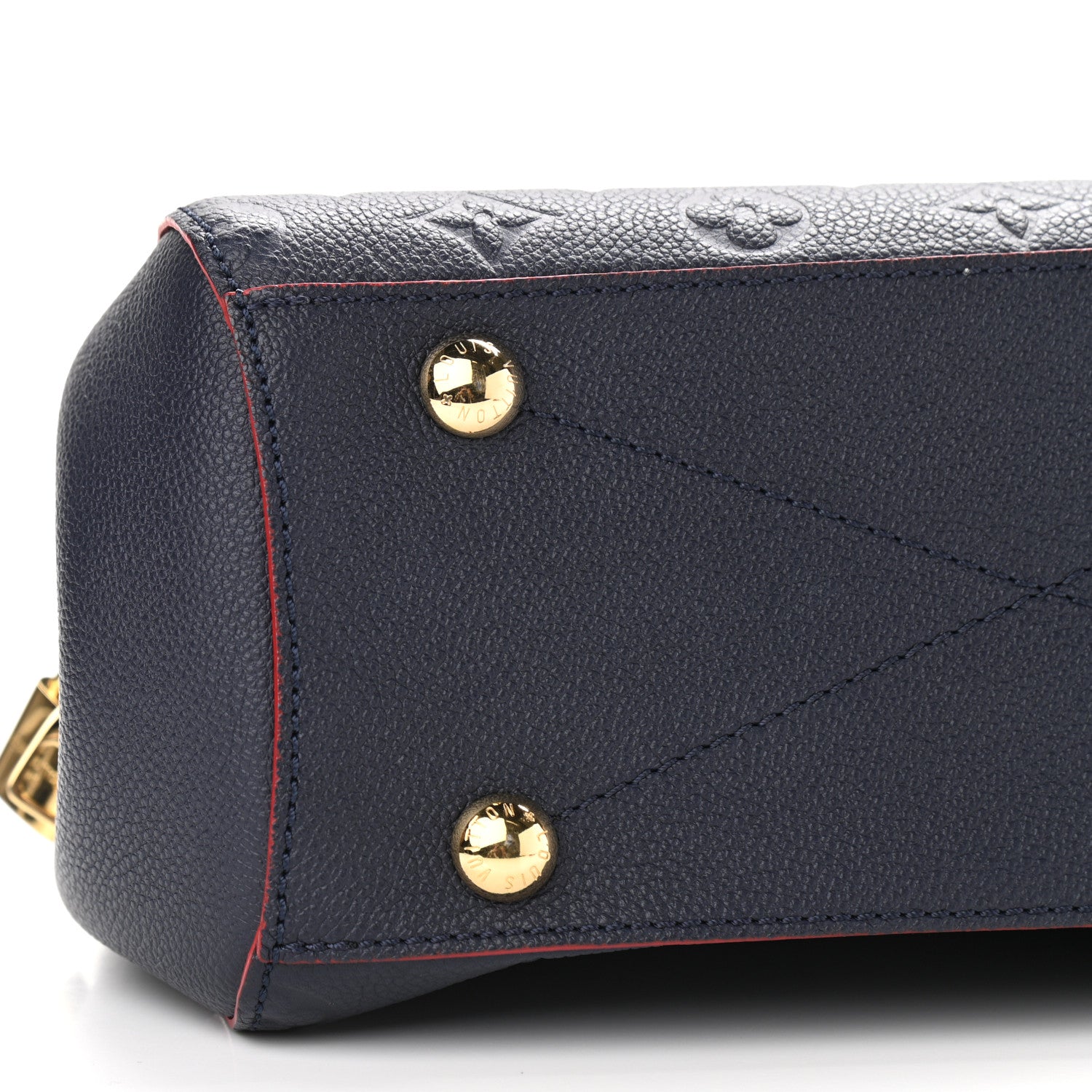 Louis Vuitton Empreinte Montaigne BB Marine Rouge 8 of 9