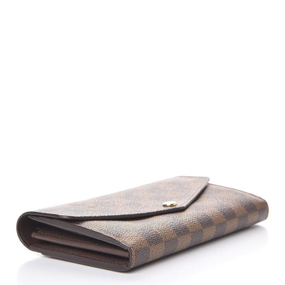 Louis Vuitton Damier Ebene Sarah Wallet NM 4 of 7