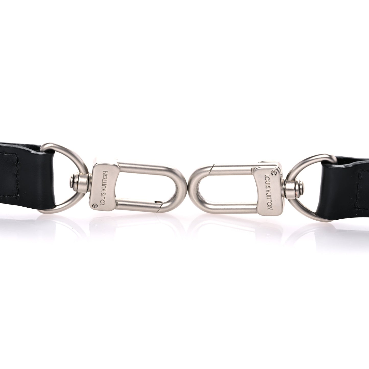 Calfskin 20mm Adjustable Shoulder Strap Black