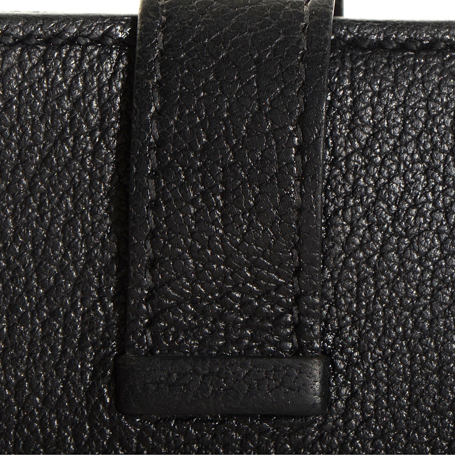 Hermes Chevre Mysore Bearn Gusset Wallet Black 8 of 13