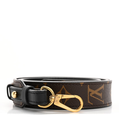 Louis Vuitton Monogram Bandouliere Shoulder Strap XL Black 1 of 7