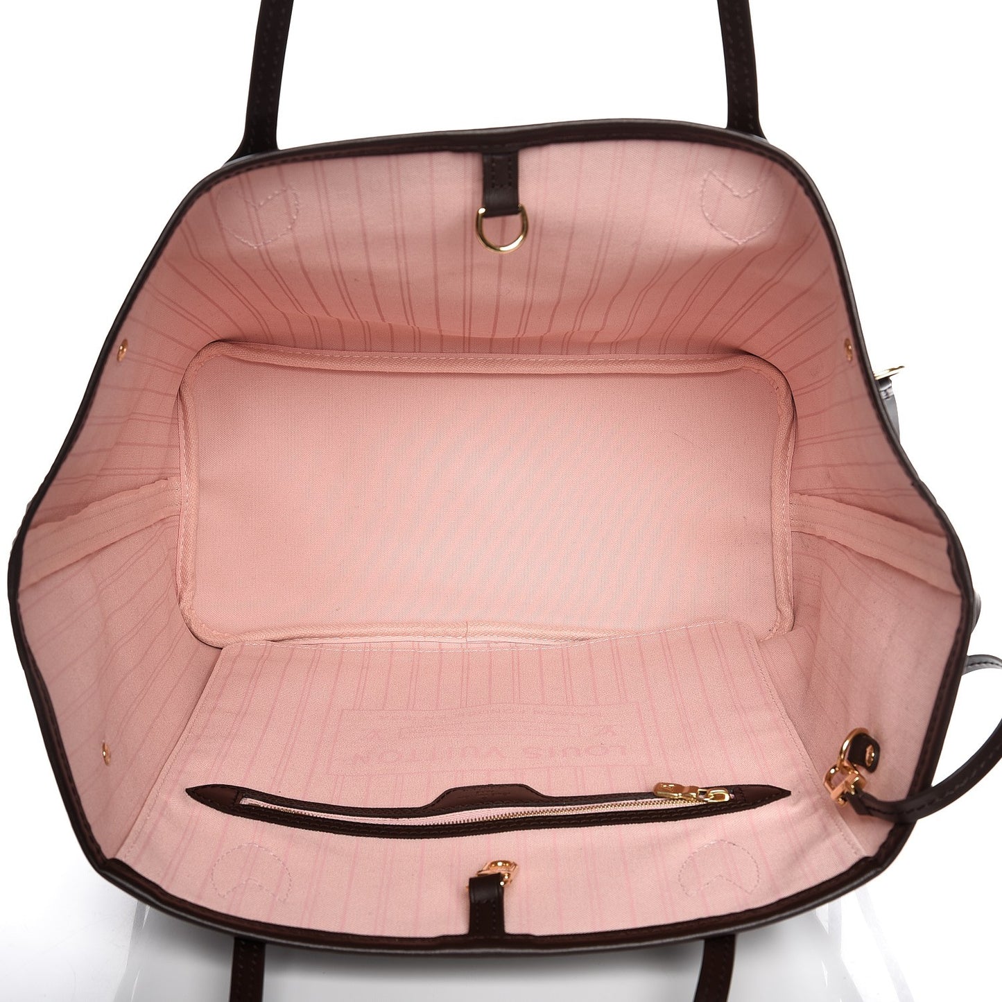 Damier Ebene Neo Neverfull MM Rose Ballerine