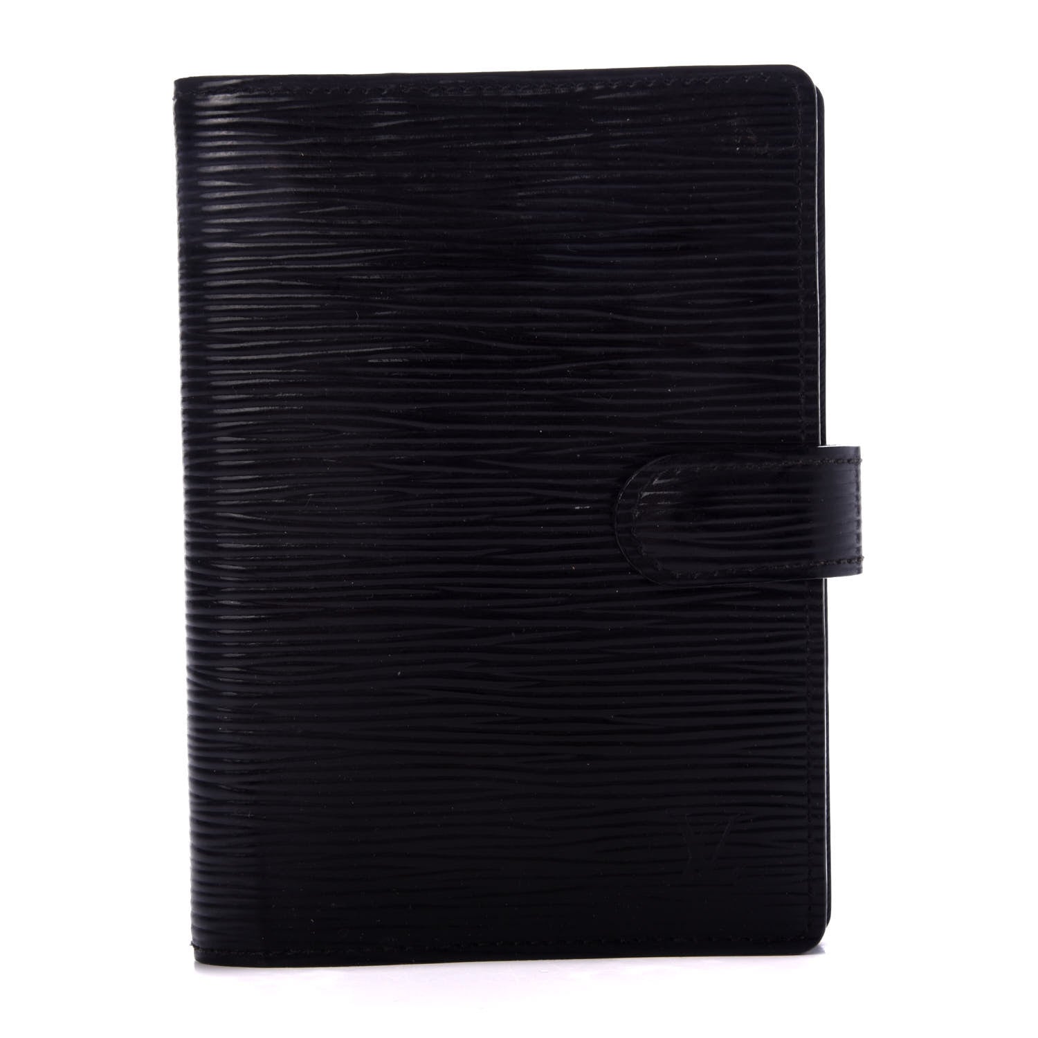 Louis Vuitton Epi Small Ring Agenda Cover Black 1 of 6