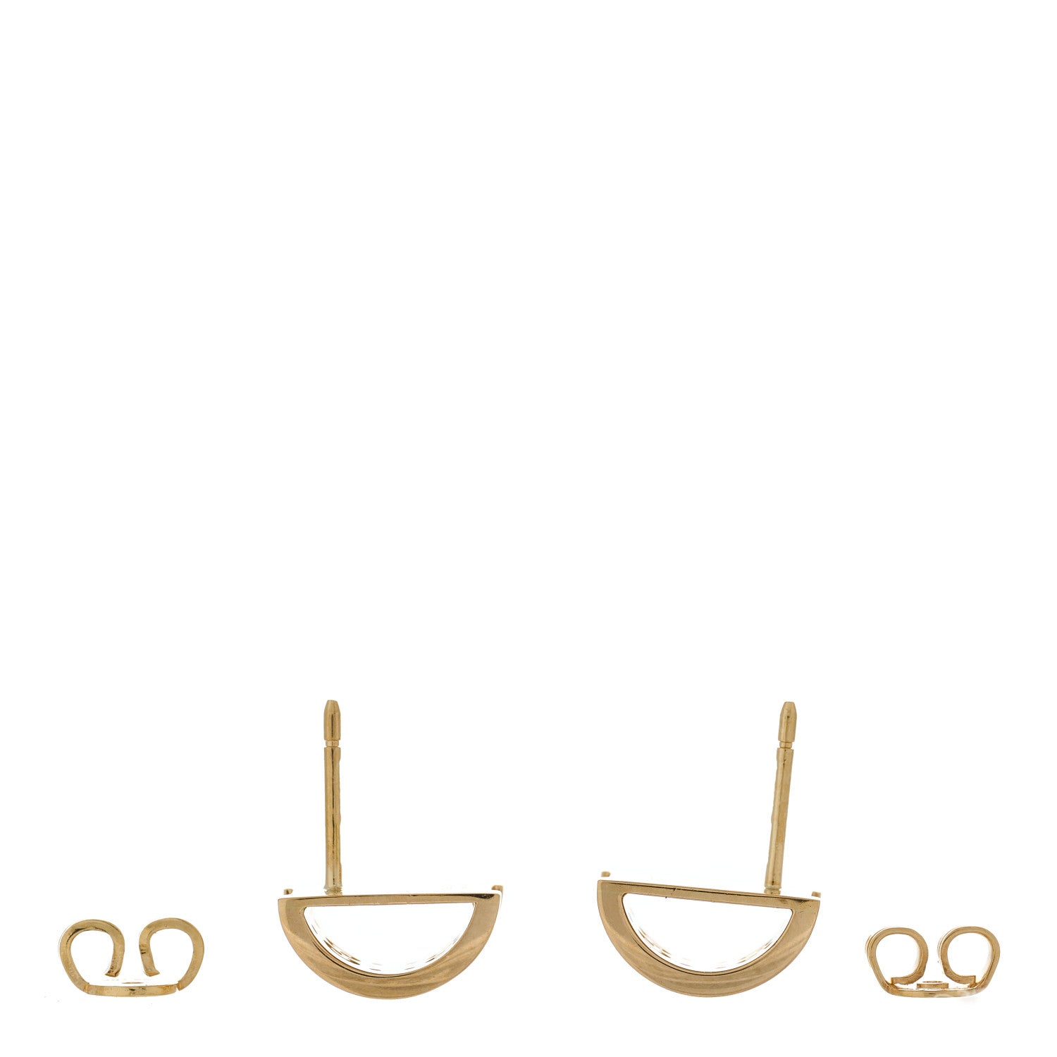 Gucci 18K Yellow Gold Icon Twirl Earrings 3 of 5