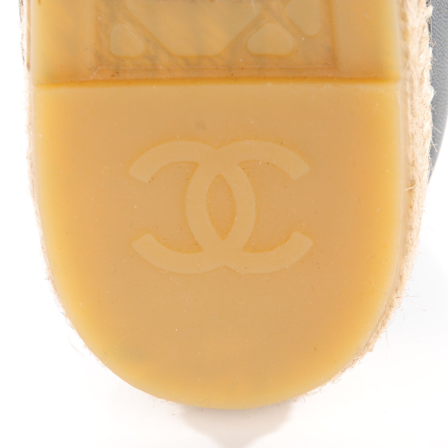 Chanel Lambskin CC Espadrilles 40 Black 9 of 11
