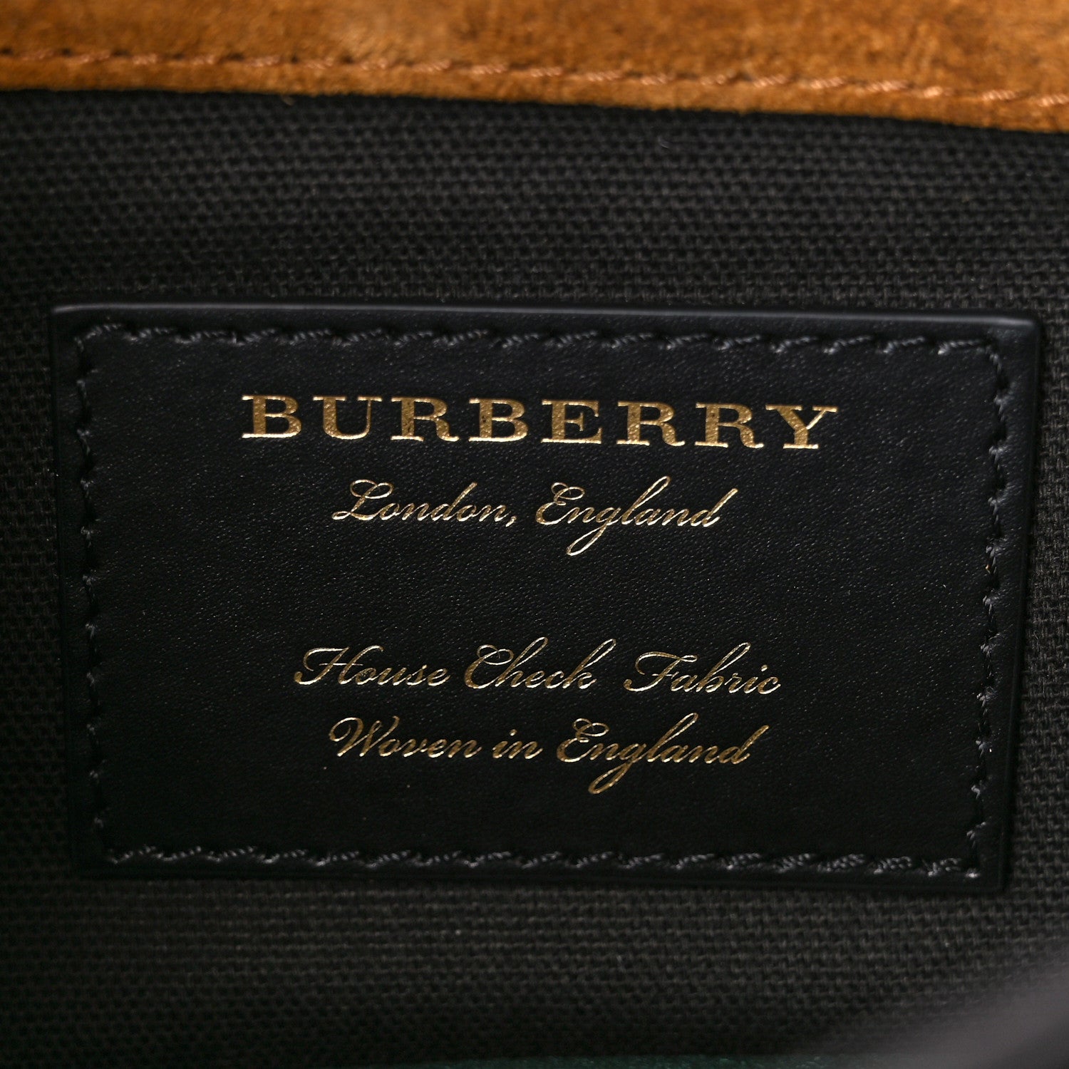 Burberry Derby Calfskin House Check Small Macken Crossbody Bag Dark Bottle Green 6 of 16