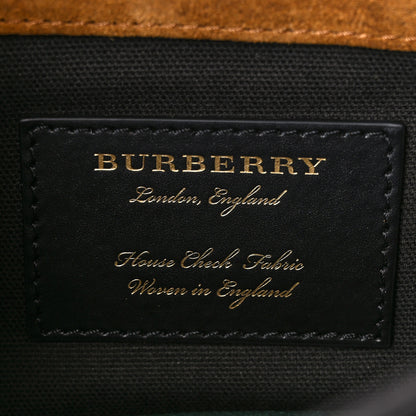 Burberry Derby Calfskin House Check Small Macken Crossbody Bag Dark Bottle Green 6 of 16