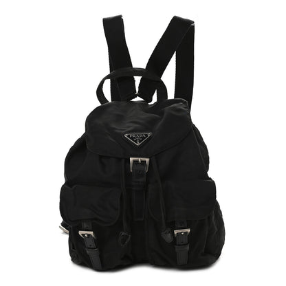 Prada Tessuto Nylon Vela Small Backpack Black 1 of 12