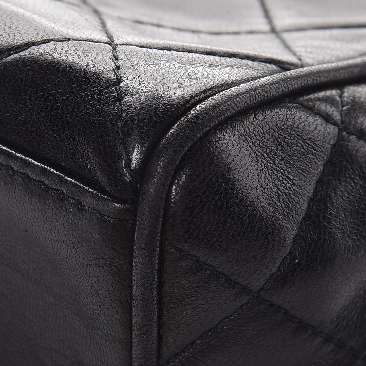 Chanel Lambskin Quilted Small Shoulder Bag Black 12 of 12