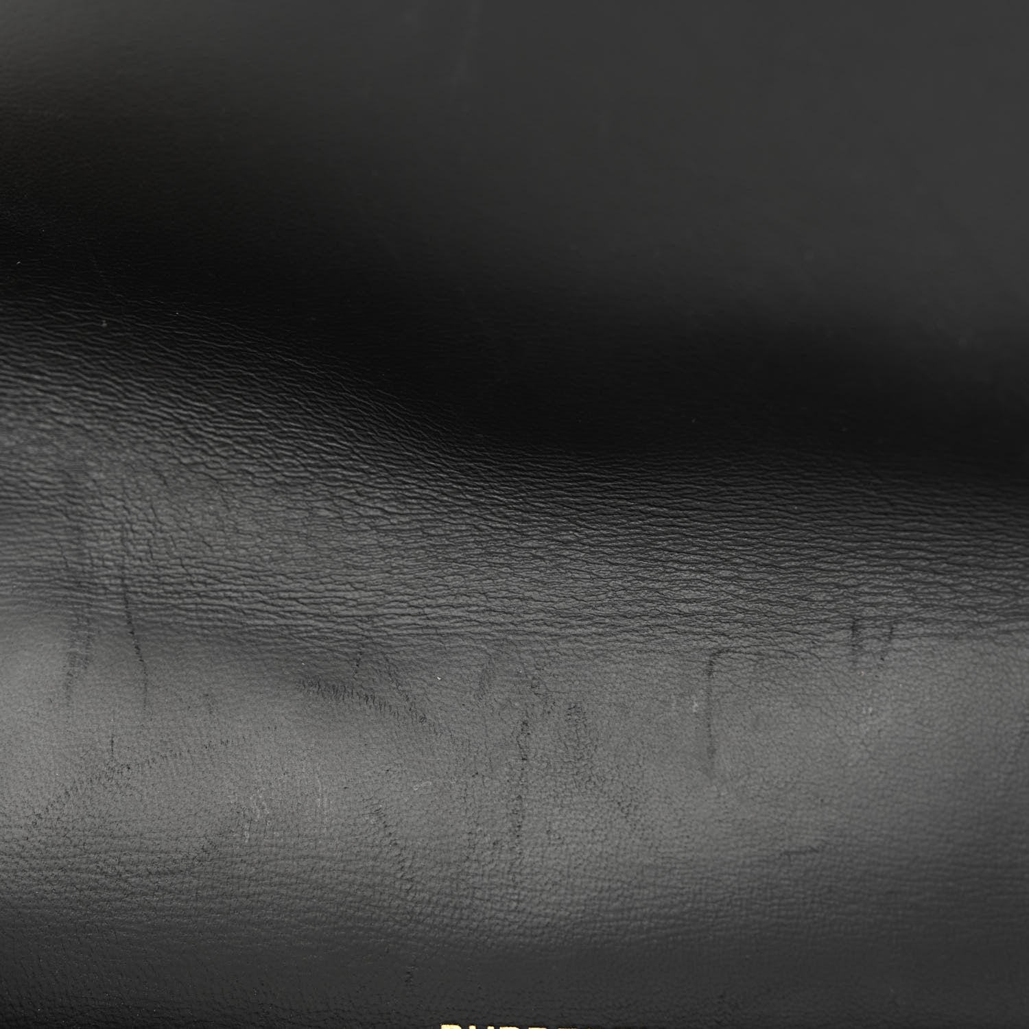 Burberry Lambskin Quilted Small Lola Bag White Black 10 of 14