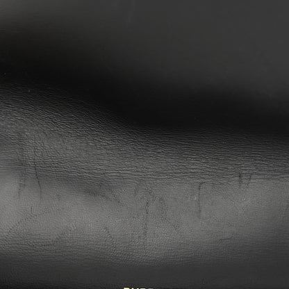 Burberry Lambskin Quilted Small Lola Bag White Black 10 of 14