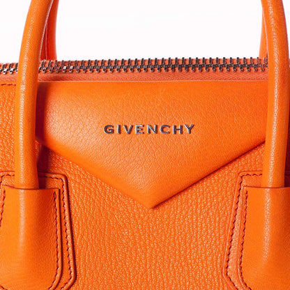 Givenchy Goatskin Medium Antigona Orange 6 of 9
