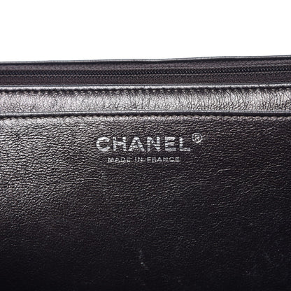 Chanel Lambskin Quilted Maxi Single Flap Grey 7 of 18
