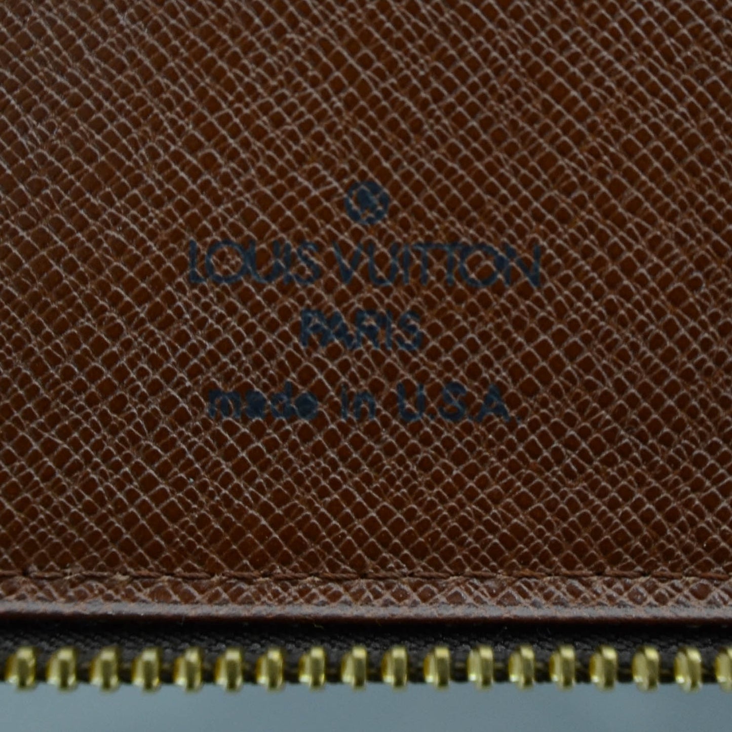 Monogram Zipped Passport Agenda Wallet