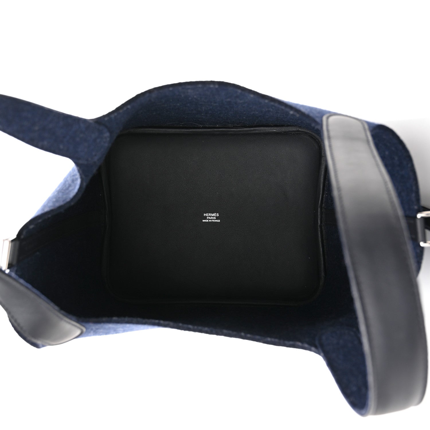 Hermes Feutre Swift Picotin Lock 22 MM Bleu Nuit Black 5 of 11