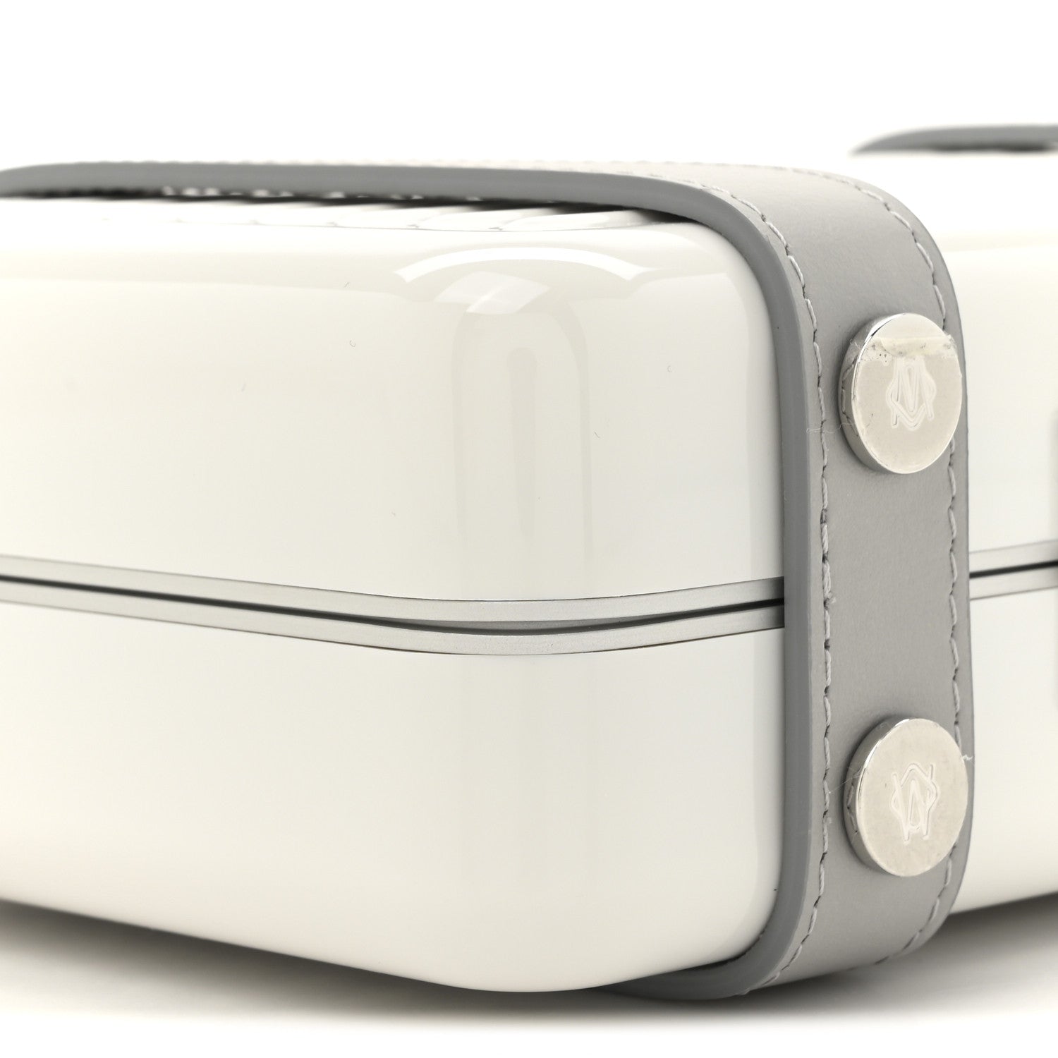 Rimowa Gloss Polycarbonate Personal Cross-Body Bag White Grey 9 of 10