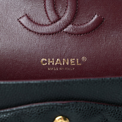 Chanel Caviar Quilted Medium Double Flap Black 6 of 9