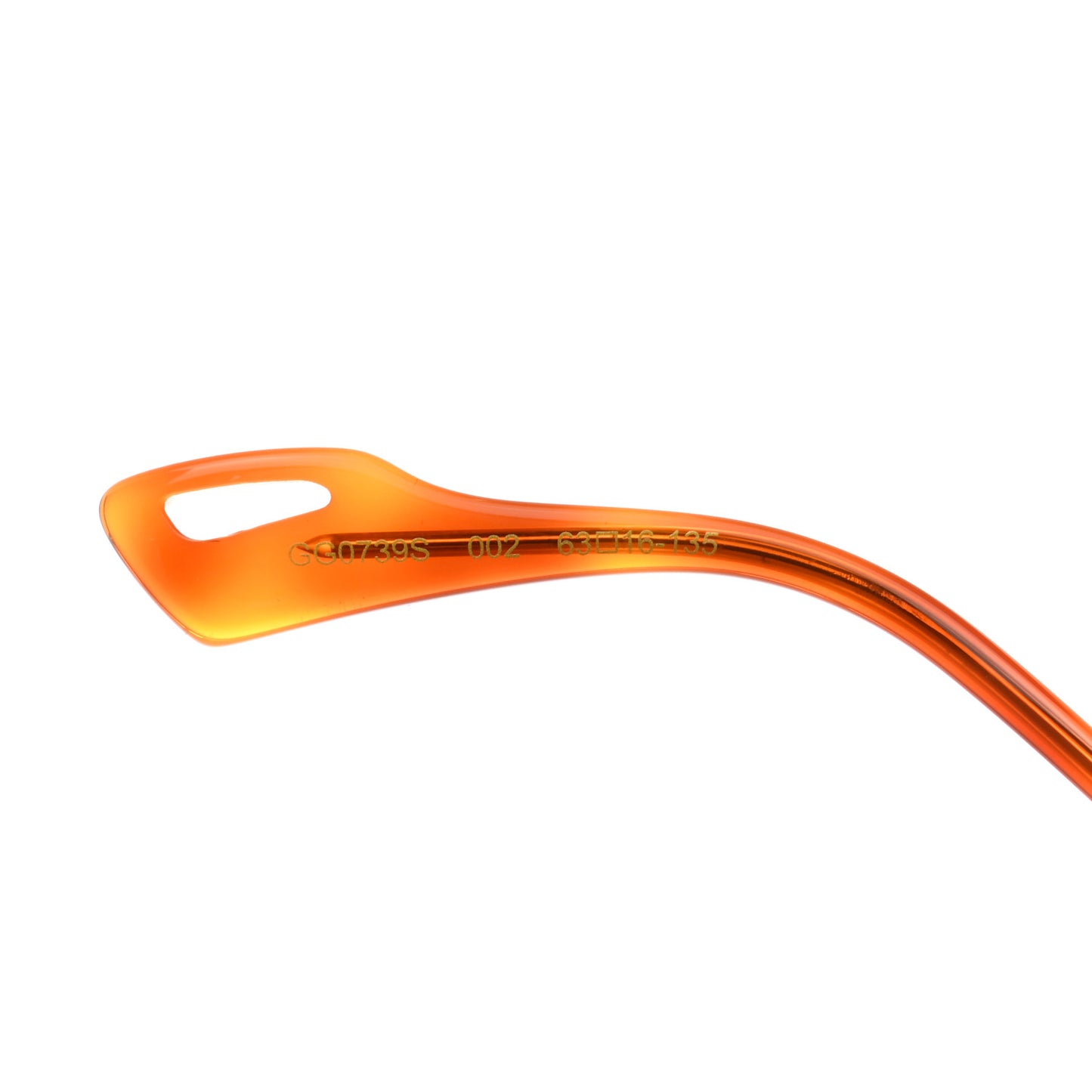 Metal Square Frame Sunglasses GG0739S