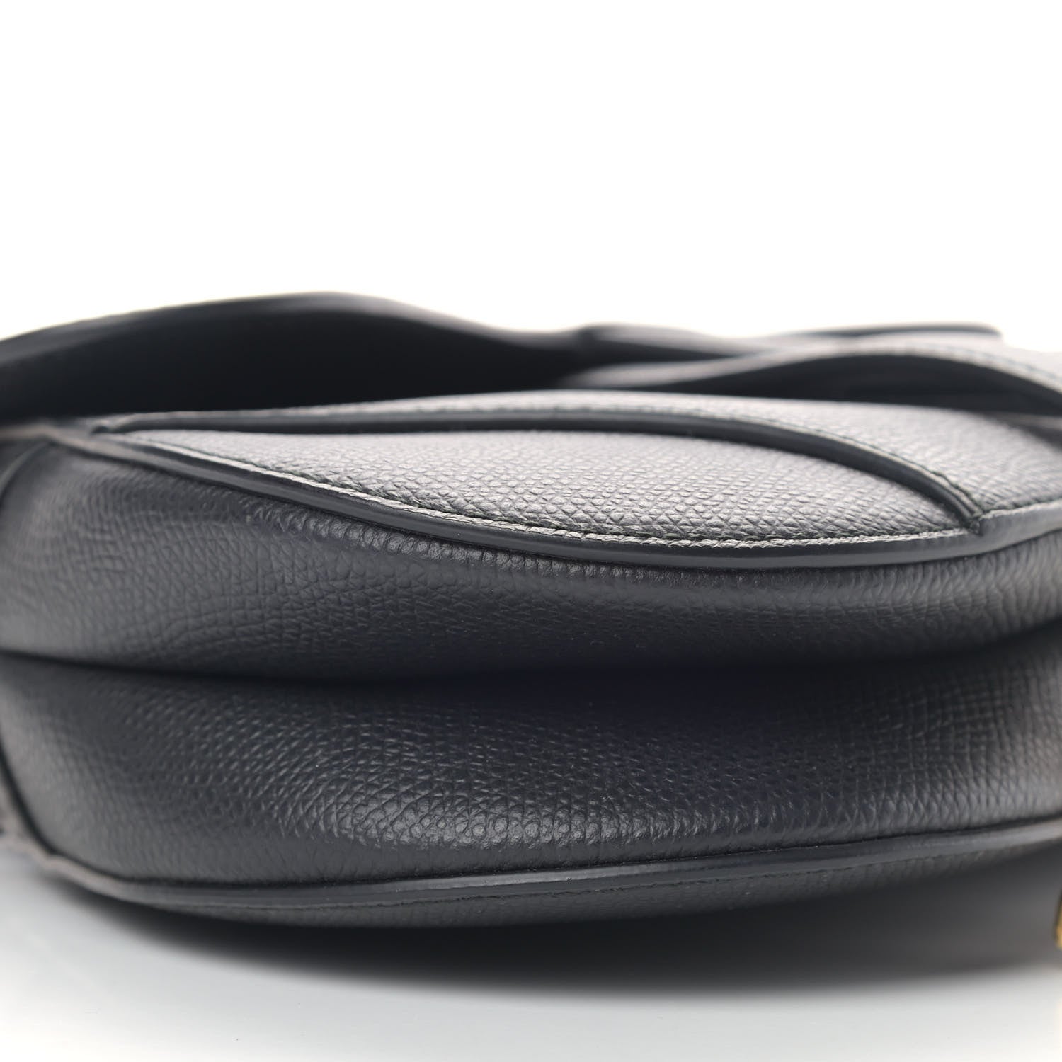 Christian Dior Calfskin Mini Saddle Bag Black 5 of 8