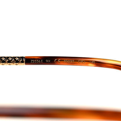 Louis Vuitton X SUPREME Downtown Sunglasses Z2356E Tortoise 5 of 8