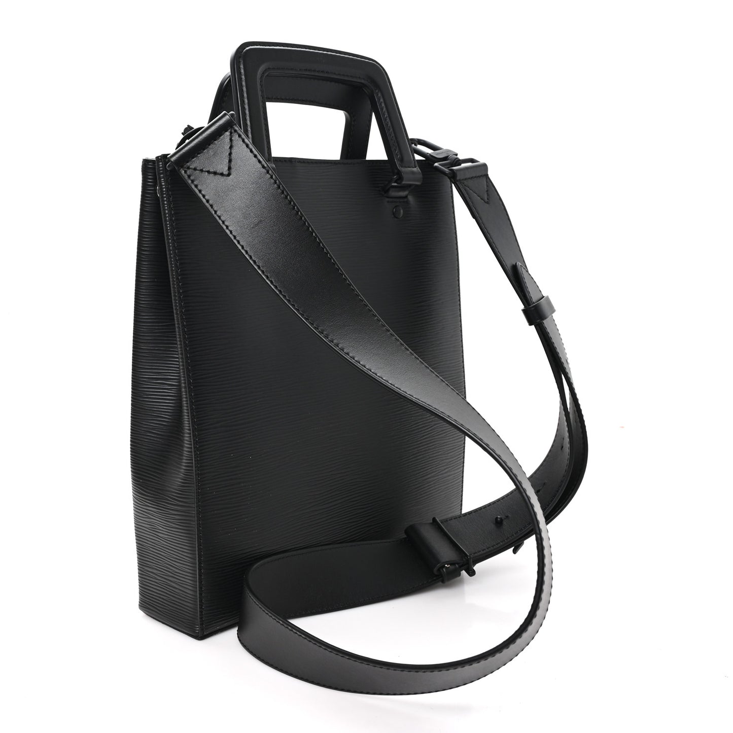 Epi Sac Plat Fold Bag Black
