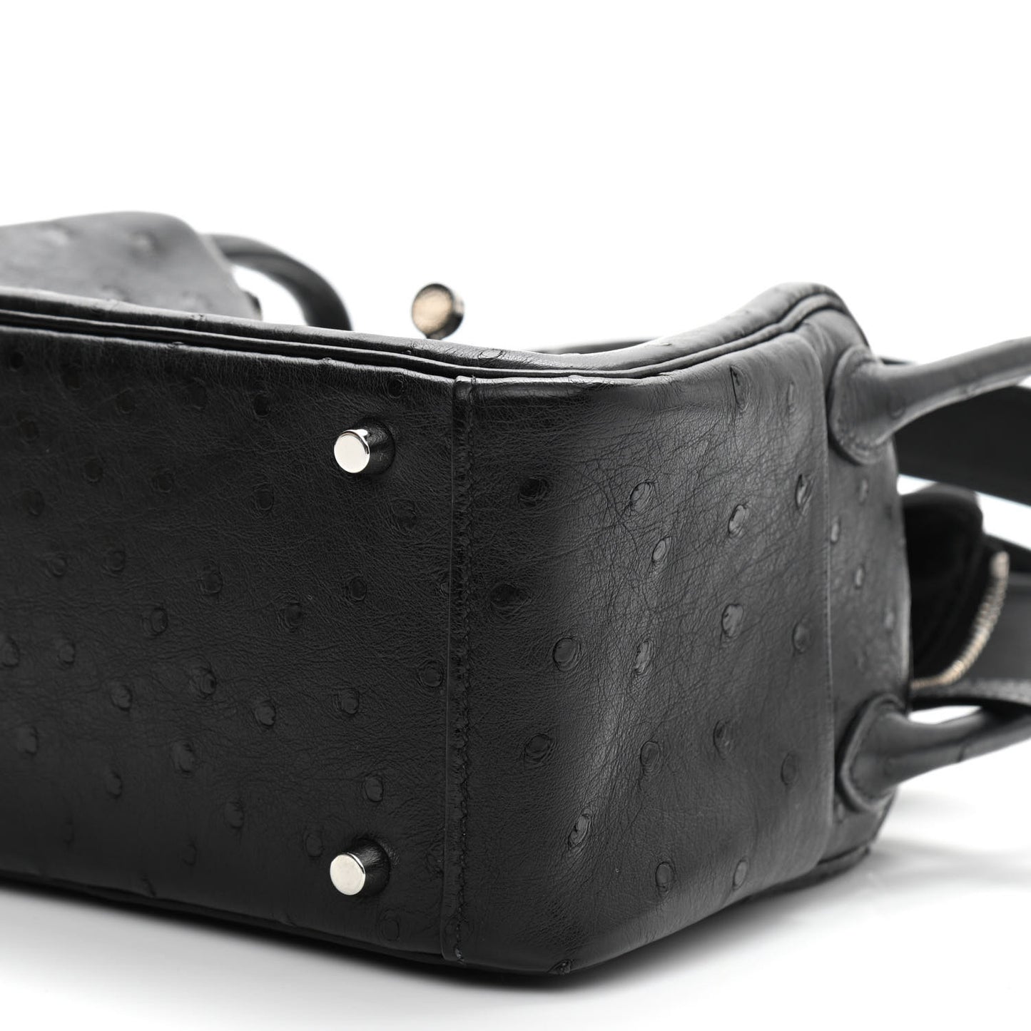 Ostrich Mini Lindy 20 Black