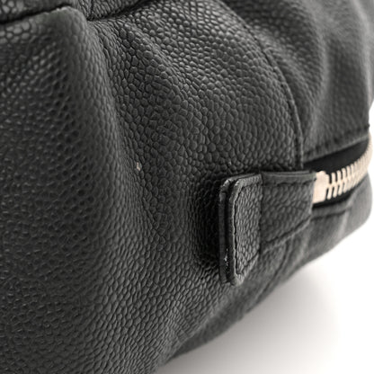 Chanel Caviar Quilted Travel Flap Tote Black 17 of 18