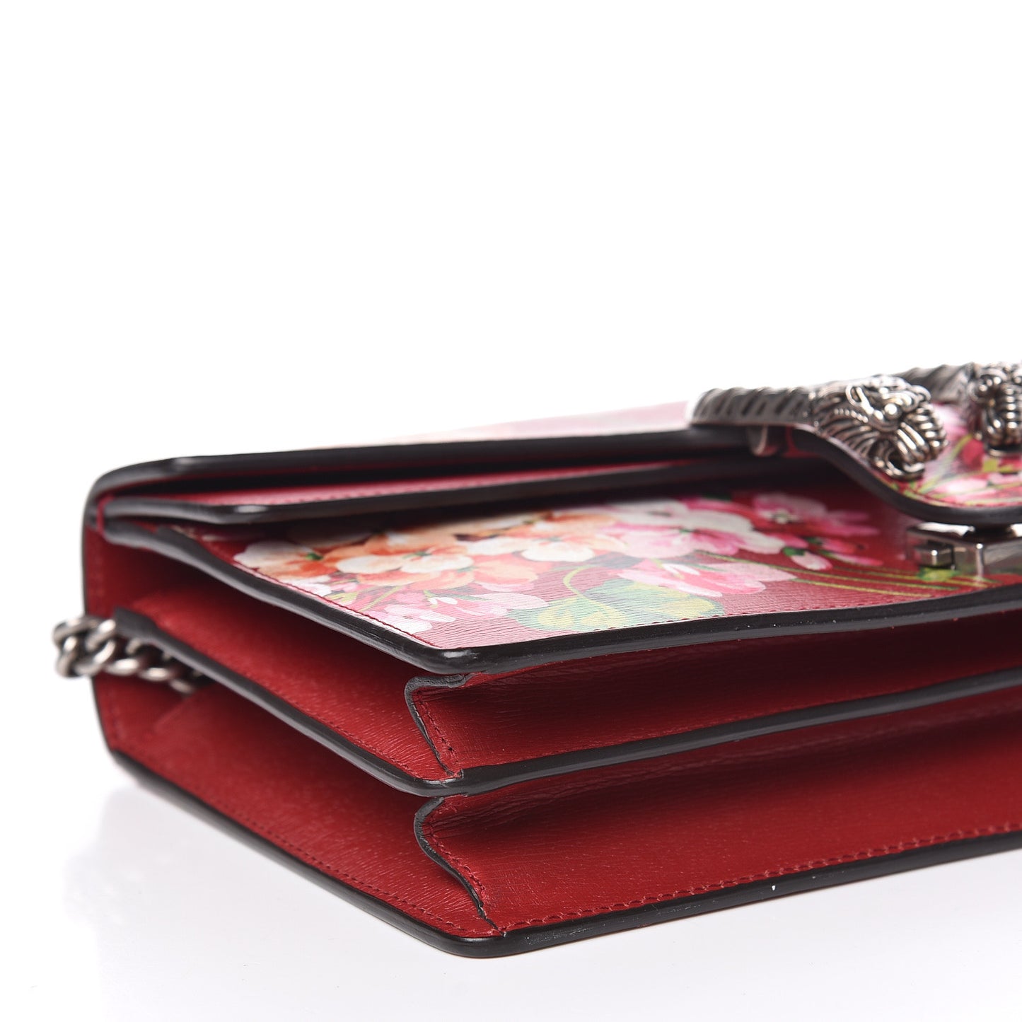 Calfskin Blooms Print Small Dionysus Shoulder Bag Romantic Cherry Multicolor