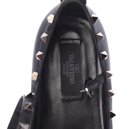 Valentino Garavani Nappa Rockstud Cage Ballerina Flats 41 Black 7 of 11