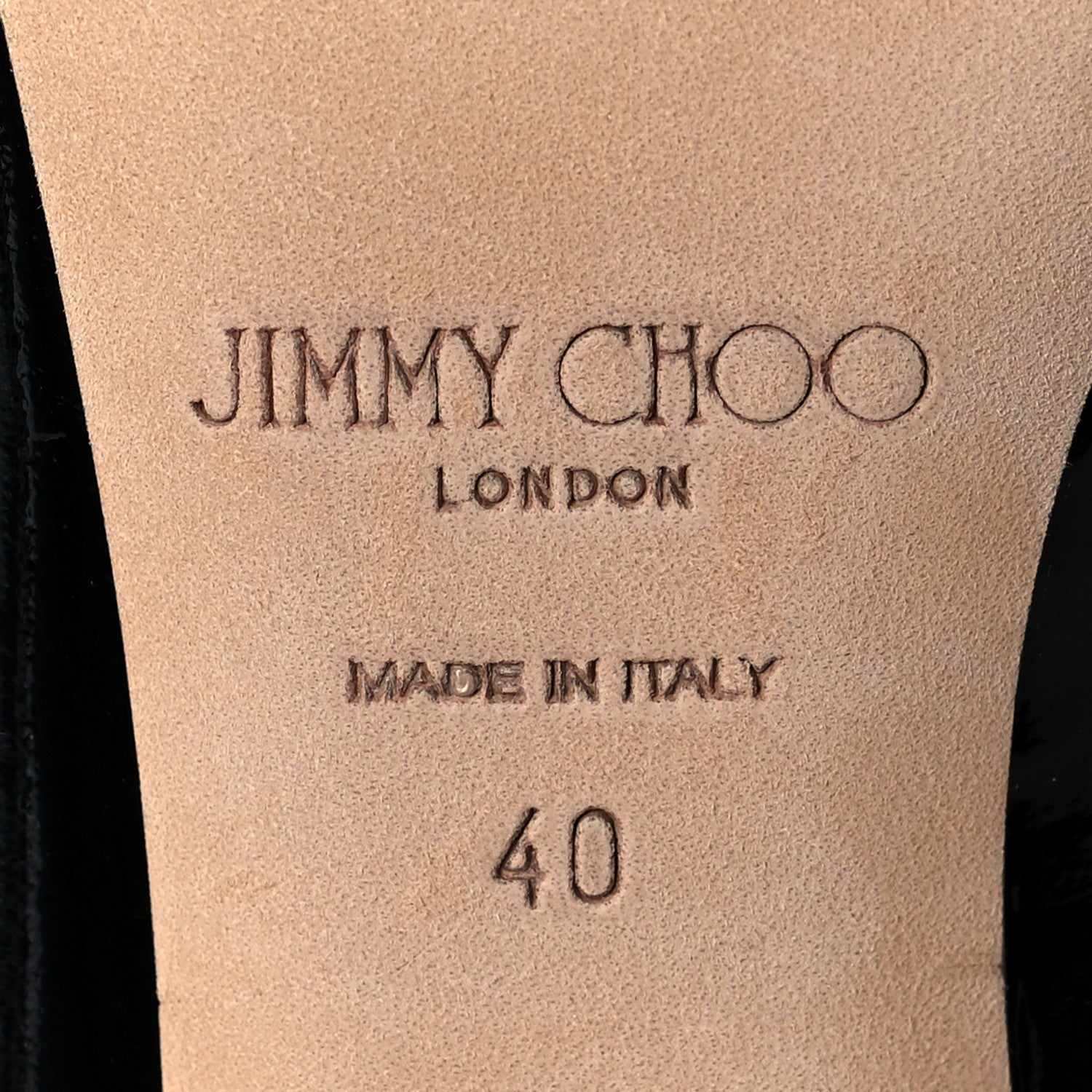 Jimmy Choo Patent Love 100 Pumps 40 Black 7 of 10