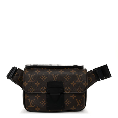 Louis Vuitton Monogram Macassar S Lock Messenger 1 of 9