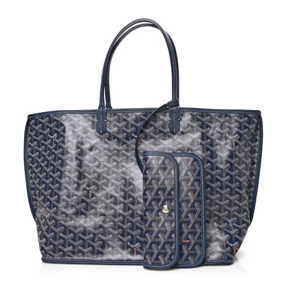 Goyard Goyardine Reversible Anjou PM Navy 1 of 8